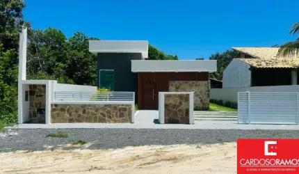 Casa com 3 quartos à venda na Barra de Jacuipe, Barra do Jacuípe, Camaçari por R$ 890.000