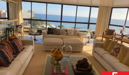 Apartamento com 4 quartos à venda na Rua Rio Vermelho, Rio Vermelho, Salvador, 320 m2 por R$ 1.700.000