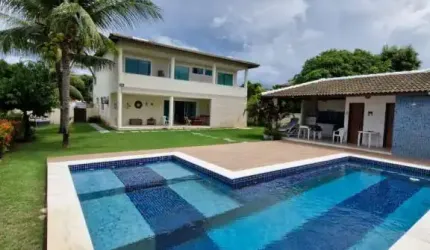 Casa com 4 quartos para alugar na Busca Ville, Buscaville, Camaçari por R$ 10.500