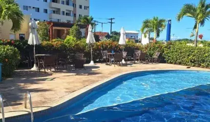 Apartamento com 3 quartos para alugar na Avenida Santos Dumont, Estrada do Coco, Lauro de Freitas, 75 m2 por R$ 4.300