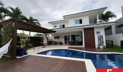 Casa com 5 quartos à venda na Alphaville Litoral Norte I, Alphaville (Abrantes), Camaçari por R$ 2.500.000