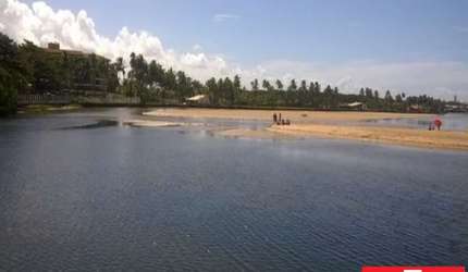 Terreno comercial à venda na Cond. Foz do Joanes, 1, Buraquinho, Lauro de Freitas por R$ 3.600.000