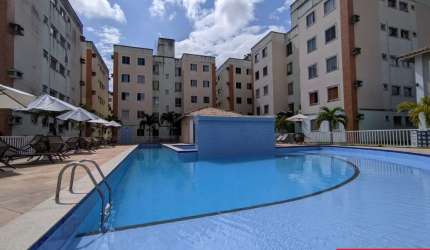 Apartamento com 3 quartos para alugar na Rua Jerónimo José De Santana, Itingá, Lauro de Freitas, 52 m2 por R$ 1.050