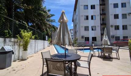Apartamento com 1 quarto para alugar na Rua José Leite, 01, Caji, Lauro de Freitas, 43 m2 por R$ 620