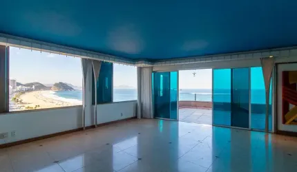 Cobertura à venda na Avenida Atlântica, Copacabana, Rio de Janeiro - RJ