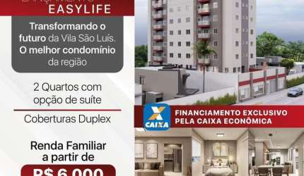 Apartamento à venda na Avenida Perimetral Quatorze de Julho, Vila São Luís, Duque de Caxias - RJ
