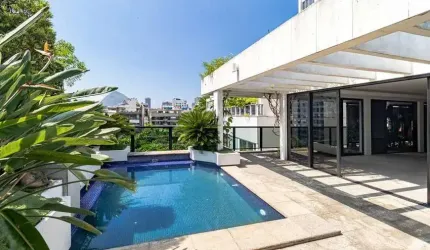 Cobertura à venda na Rua Aperana, Leblon, Rio de Janeiro - RJ