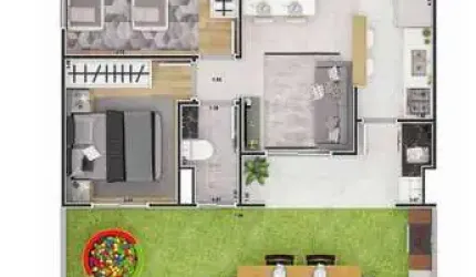 Apartamento à venda na Estrada São Francisco, Parque Taboão, Taboão da Serra - SP