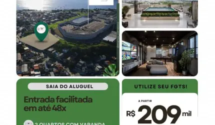 Apartamento à venda na Rod. Niterói - Manilha, Boa Vista', São Gonçalo - RJ