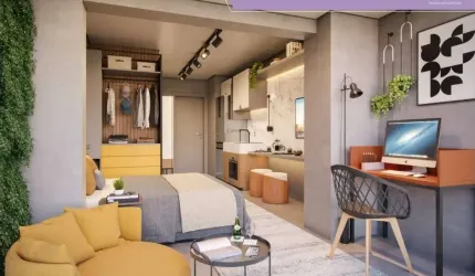 Studio à venda na Avenida Padre Antônio José dos Santos, Campo Belo, São Paulo - SP