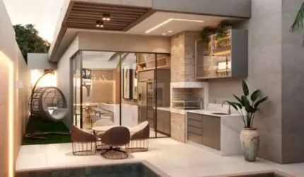 Vende-se Casa Térrea em Construção no Condomínio Primor das Torres