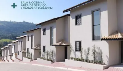 Casa em Condomínio para Venda em Atibaia, Ribeirão dos Porcos, 3 dormitórios, 1 suíte, 2 banheiros, 2 vagas