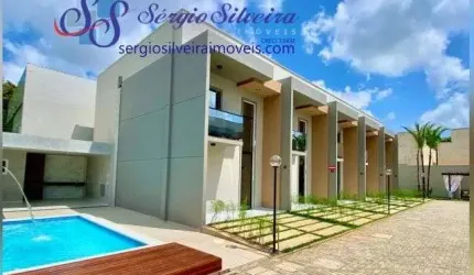 Linda casa em condomínio no  Eusébio com 3 dormitórios
