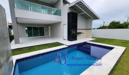 Excelente casa no Alphaville Fortaleza com 4 suítes.