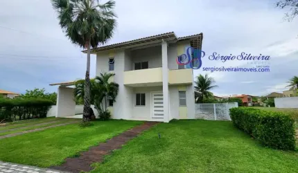 Casa no Alphaville Fortaleza com 5 suítes, piscina privativa.