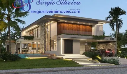 Belíssima casa alto padrão com 6 suítes no Aquiraz Riviera