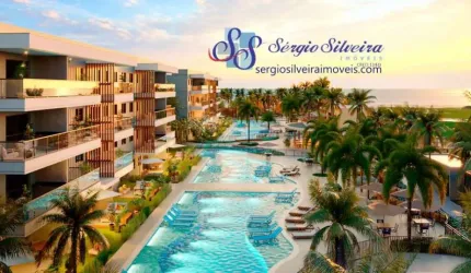 Lançamento!! Belíssimo apartamento no Porto das Dunas com lazer espetacular!