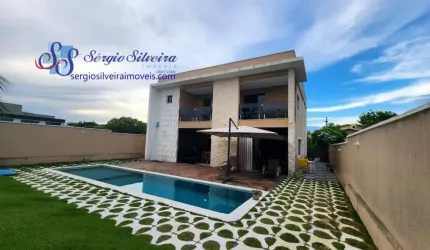 Magnifica casa duplex com 4 suítes no Alphaville Fortaleza