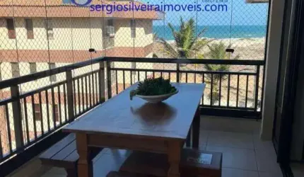 Amplo apartamento mobiliado e com vista para o mar no Mandara Lanai - Porto das Dunas