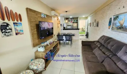 Apartamento mobiliado no Mediterranée com 2 suítes - Porto das Dunas.