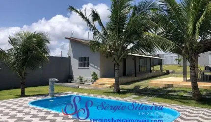 Excelente casa mobiliada no Porto das Dunas com piscina privativa