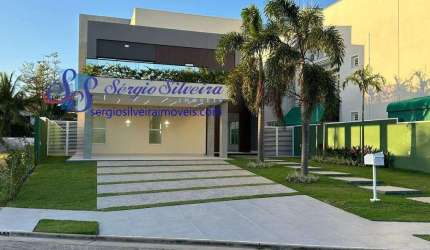 Casa nova no Alphaville Fortaleza com 5 suítes.