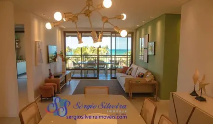 Apartamento nascente e vista mar no Mandara Kauai com 3 suítes - Porto das Dunas