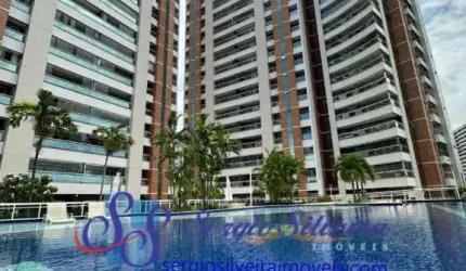 Apartamento com 4 suítes e lazer completo no Guararapes