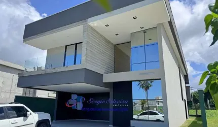 Casa de alto padrão com 5 suítes no Eusébio com lazer completo.