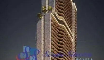 Apartamento nascente no Beach Class com lazer completo em Meireles.