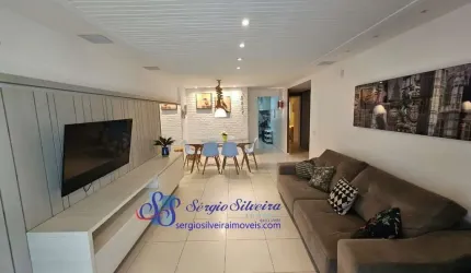 Apartamento térreo, nascente total e mobiliado no Golf Ville - Porto das Dunas