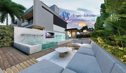 Casa moderna com 4 suítes e lazer completo - Green House Eusébio