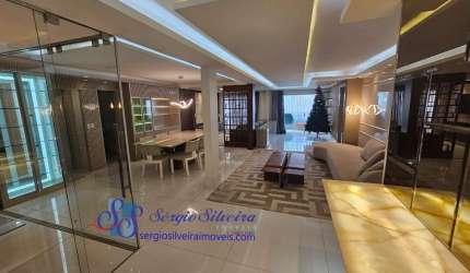 Belíssimo apartamento com 5 suítes e lazer completo no Aquaville - Porto das Dunas.