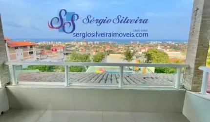 Casa com vista para o mar no Porto das Dunas com 4 quartos.