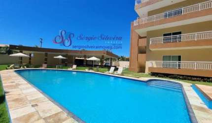 Apartamento no Porto das Dunas nascente total com 2 quartos.