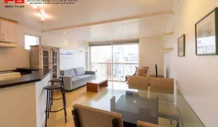 Apartamento duplex 76m² 1 dormitório - Vila Olímpia