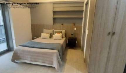Apartamento 39m² 1 dormitório, 1 vaga - República