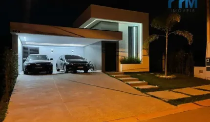 Casa com 3 dormitórios à venda, 170 m² por R$ 1.500.000,00 - Condomínio Residencial Una - Itu/SP