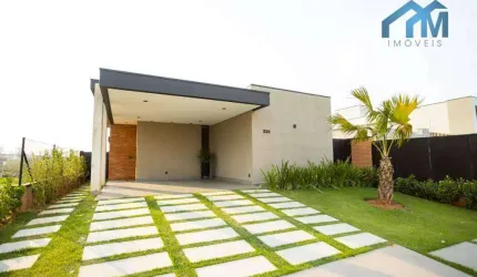 Linda casa à venda, com 195 m² por R$ 1.370.000 - Condomínio Una - Itu/SP
