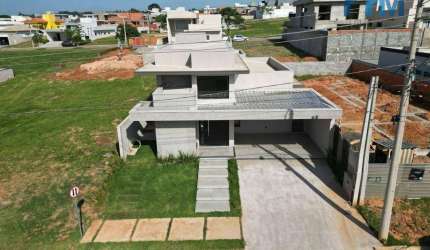 Casa com 3 dormitórios à venda, 182 m² por R$ 1.390.000,00 - Condomínio Una - Itu/SP