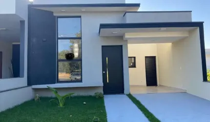 Casa com 3 dormitórios à venda, 105 m² por R$ 850.000,00 - Condomínio Village Moutonnée - Salto/SP