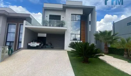 Casa à venda, com 4 suítes, no Condomínio Vila dos Manacás em Itu/SP