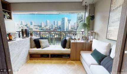 Apartamento para venda possui 71 metros quadrados com 2 quartos na Chácara Klabin