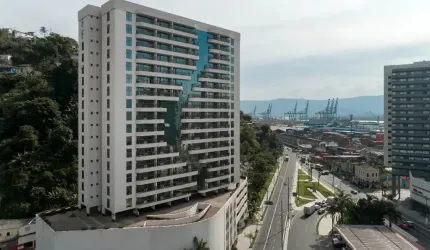 Escritório em Santos de 134 metros