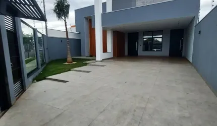 jardim paris, casa alto padrão, 3 suítes (1 master), piscina aquecida, 200 m² construção, maringá