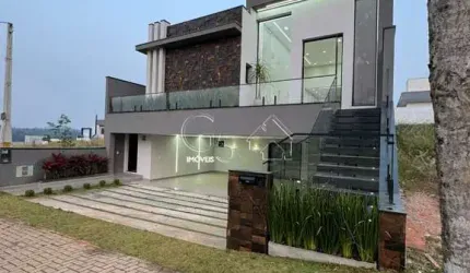 Casa em Condomínio de Luxo à Venda em Caieiras-SP, Bairro Nova Caieiras: 3 Quartos, 3 Suítes, 2 Salas, 5 Banheiros, 6 Vagas, 256m².