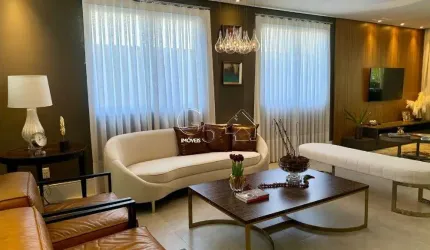 Casa de luxo em condomínio a venda em Jundiaí-SP, no Jardim Novo Mundo: 4 quartos, 4 suítes, 3 salas, 6 vagas, 342m².