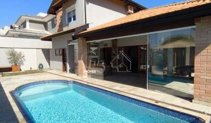 Casa de luxo em condomínio à venda em Jundiaí-SP, Portal do Paraíso II: 4 quartos, 4 suítes, 3 salas, 5 banheiros, 3 vagas, 387m²!