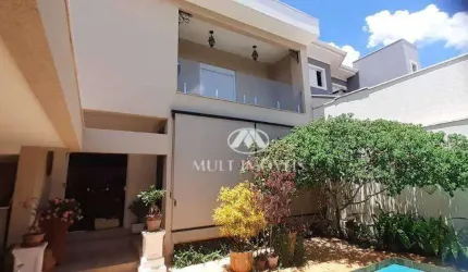 Lindo Sobrado em Condomínio Fechado na Cidade de Bonfim Paulista -SP com 299,14m² de terreno e 290,46m² de área útil.