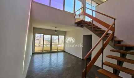 Cobertura em excelente localização no Centro da Cidade com 185m² de área útil.